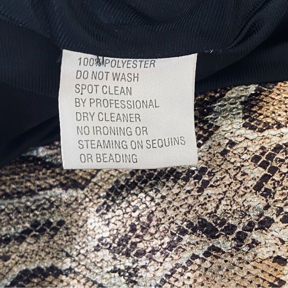 IEENA for Mac Duggal Sequin Leopard Print Blazer Sz 6 NWT - Picture 14 of 16